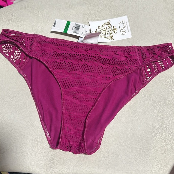 NWT BECCA Color Play Swim Bottom - Picture 5 of 6